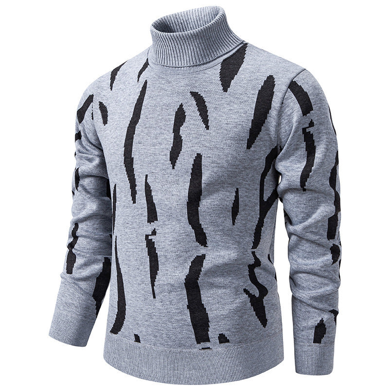 Men's Casual Slim Fit Turtleneck Sweater