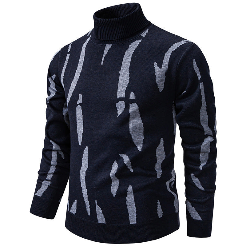 Men's Casual Slim Fit Turtleneck Sweater