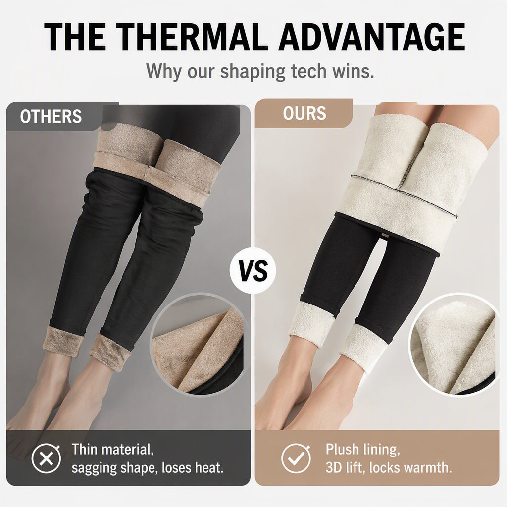 Women's High-Waisted Thermal Yoga Pants