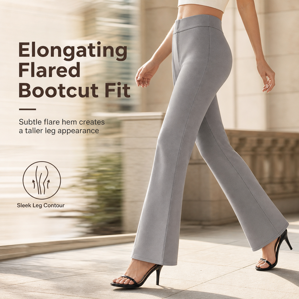 Women's High Waisted Stretch Dress Pants Business Casual Work Trousers for Office