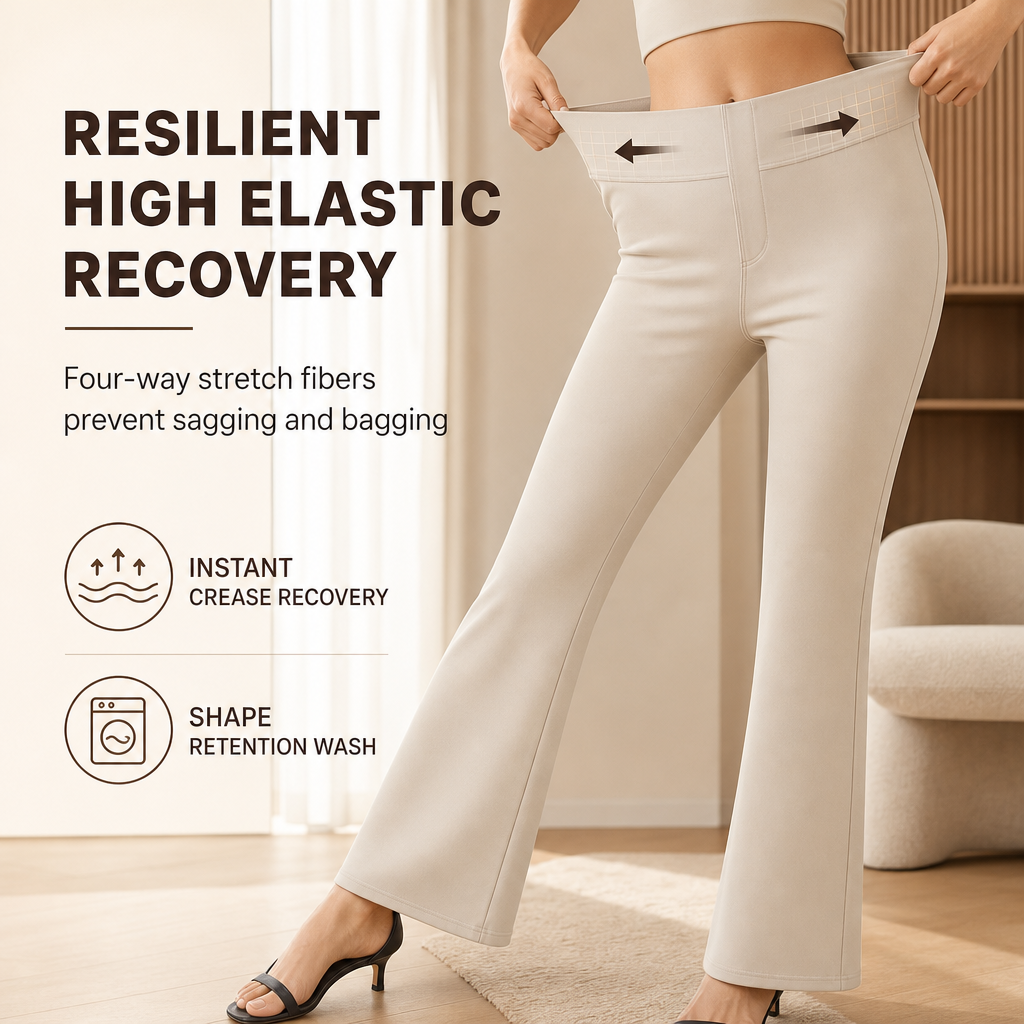 Women's High Waisted Stretch Dress Pants Business Casual Work Trousers for Office