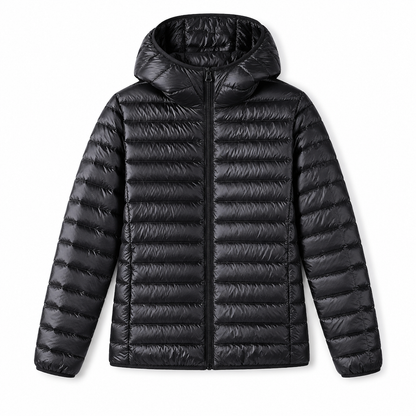 Men's Lightweight Hooded Cotton Padded Solid Color Autumn Winter Short Coat🔥