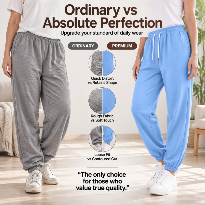 🏃 Move-Ready Comfort, Personalized Waist Fit | Women's Casual Athletic Joggers with Drawstring
