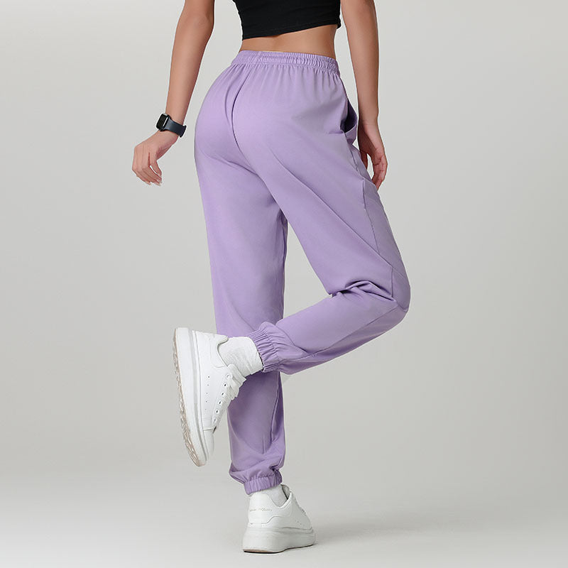 🏃 Move-Ready Comfort, Personalized Waist Fit | Women's Casual Athletic Joggers with Drawstring
