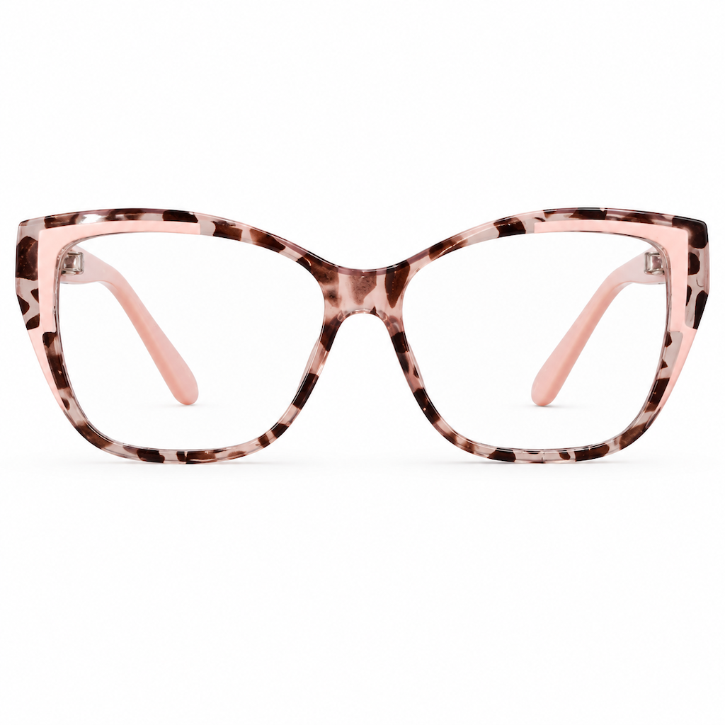 😎Cyberpunk Cat Eye Blue Light Blocking Glasses for Women Trendy Photochromic Clear Lens Eyeglasses