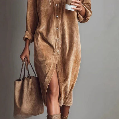 🤠Women's Casual Fashion Shirt Dress