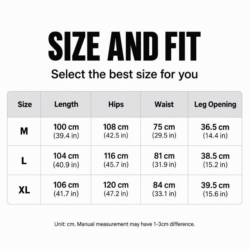 Men's Winter Thermal Straight Leg Pants