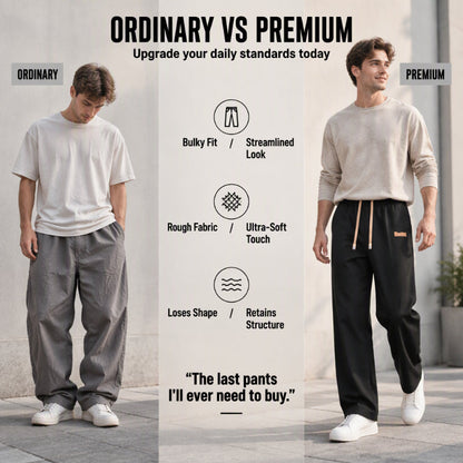 Men's Winter Thermal Straight Leg Pants