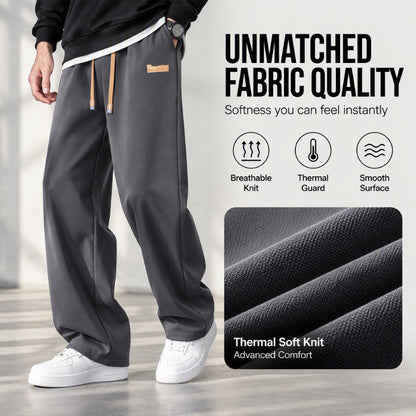 Men's Winter Thermal Straight Leg Pants