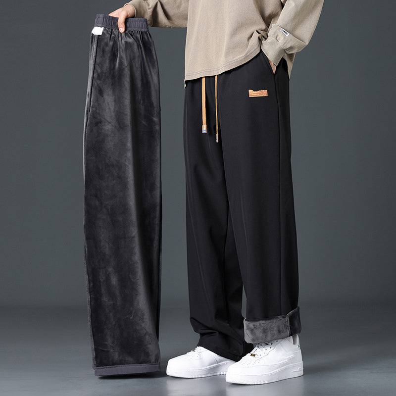 Men's Winter Thermal Straight Leg Pants