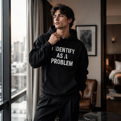Men's Humorous Graphic Hooded Sweatshirt