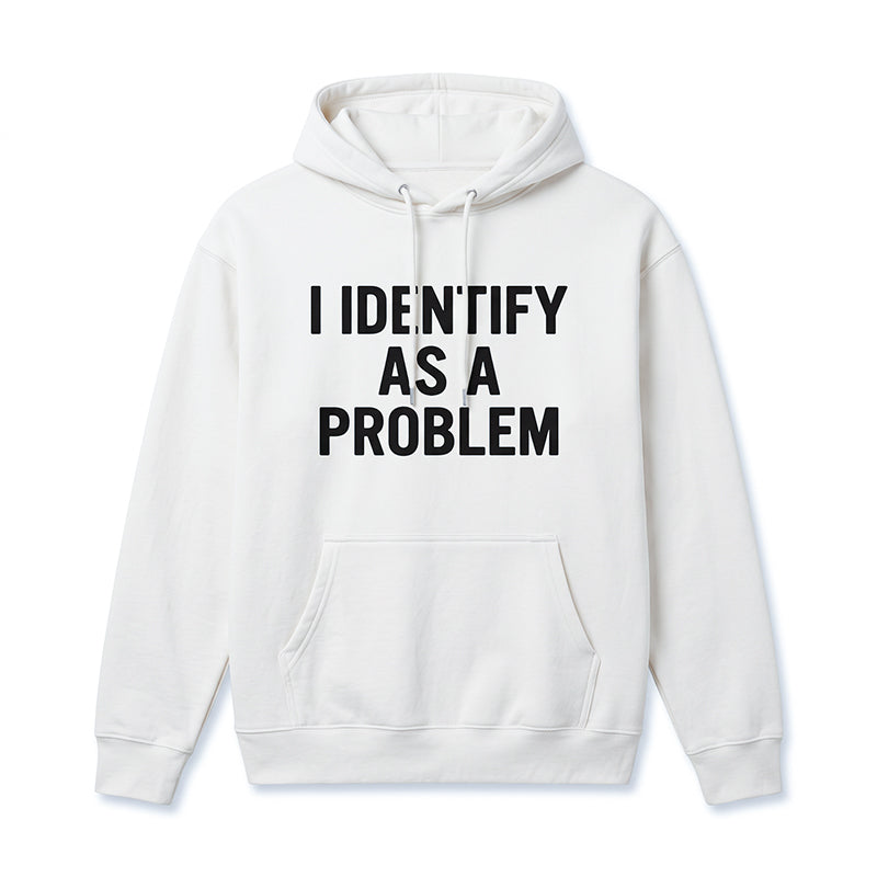 Men's Humorous Graphic Hooded Sweatshirt