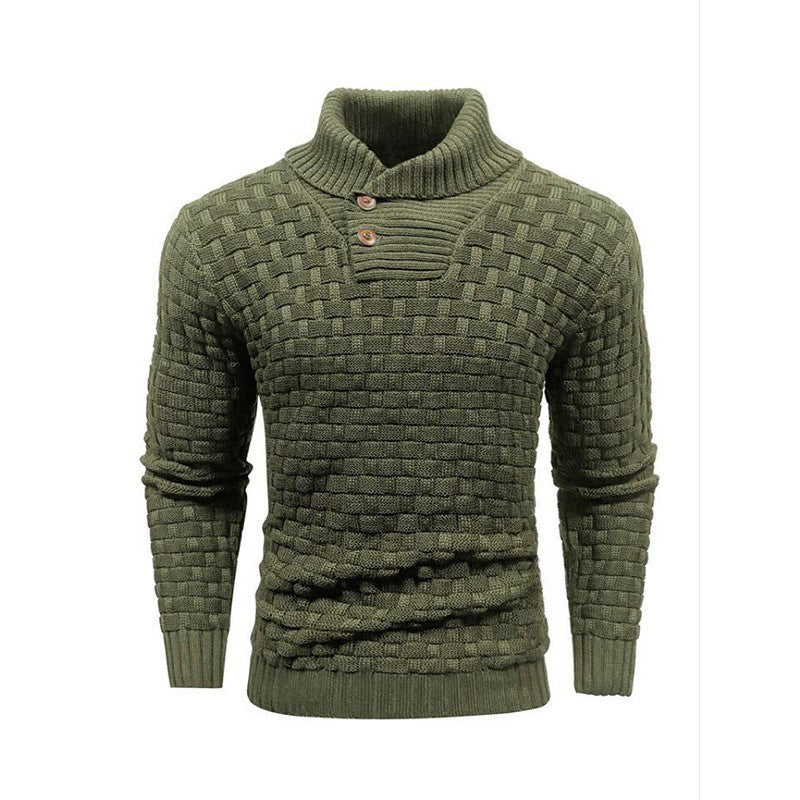 Men's Classic Shawl Collar Sweater