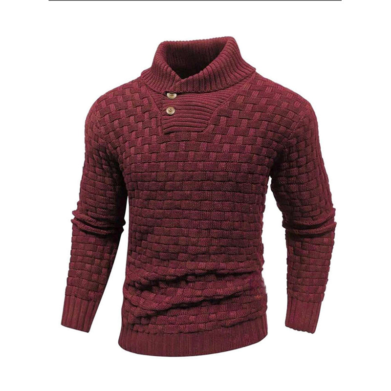 Men's Classic Shawl Collar Sweater