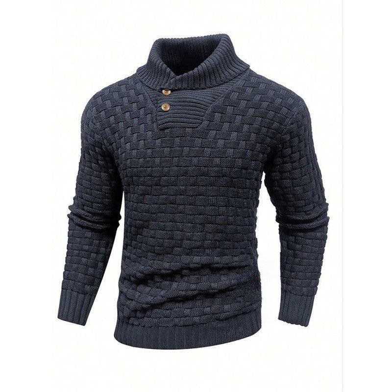 Men's Classic Shawl Collar Sweater