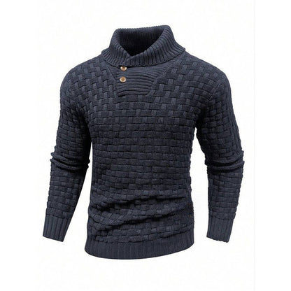 Men's Classic Shawl Collar Sweater