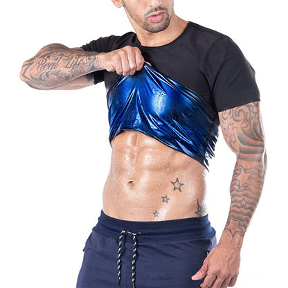 Men's Sweat Enhancing Compression Shirt for Weight Loss