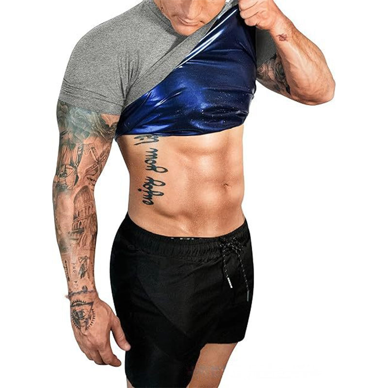 Men's Sweat Enhancing Compression Shirt for Weight Loss