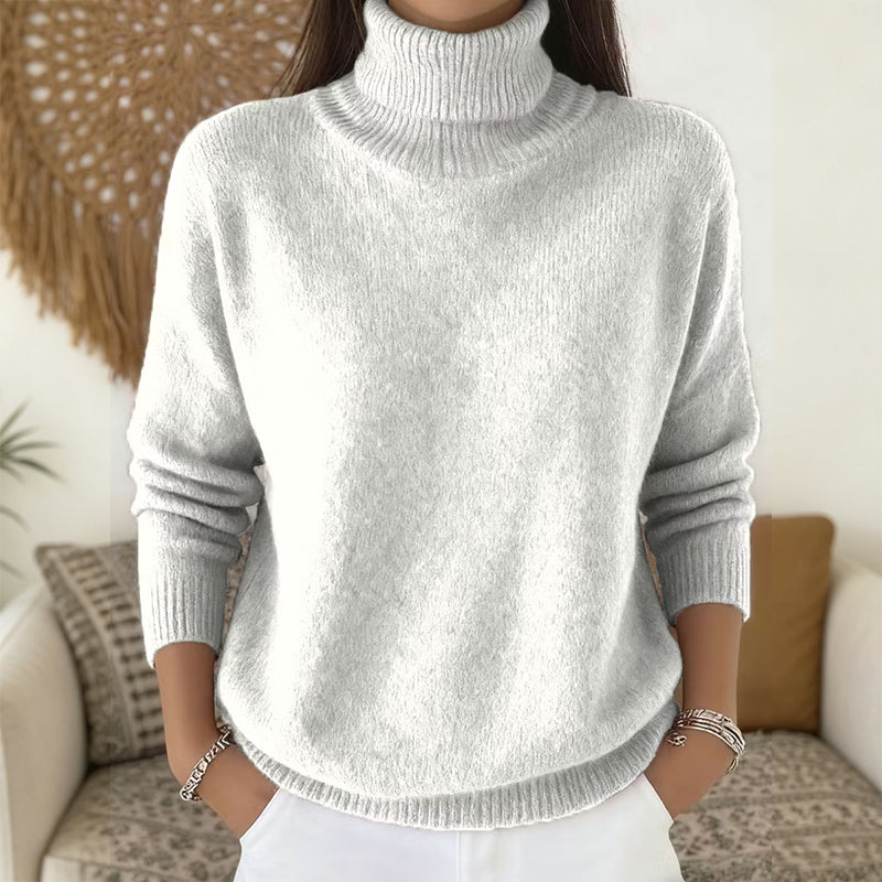 Women's Casual Soft Turtleneck Sweater