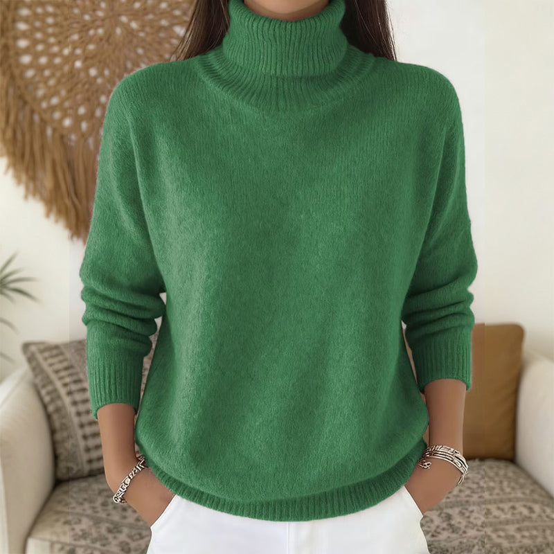 Women's Casual Soft Turtleneck Sweater