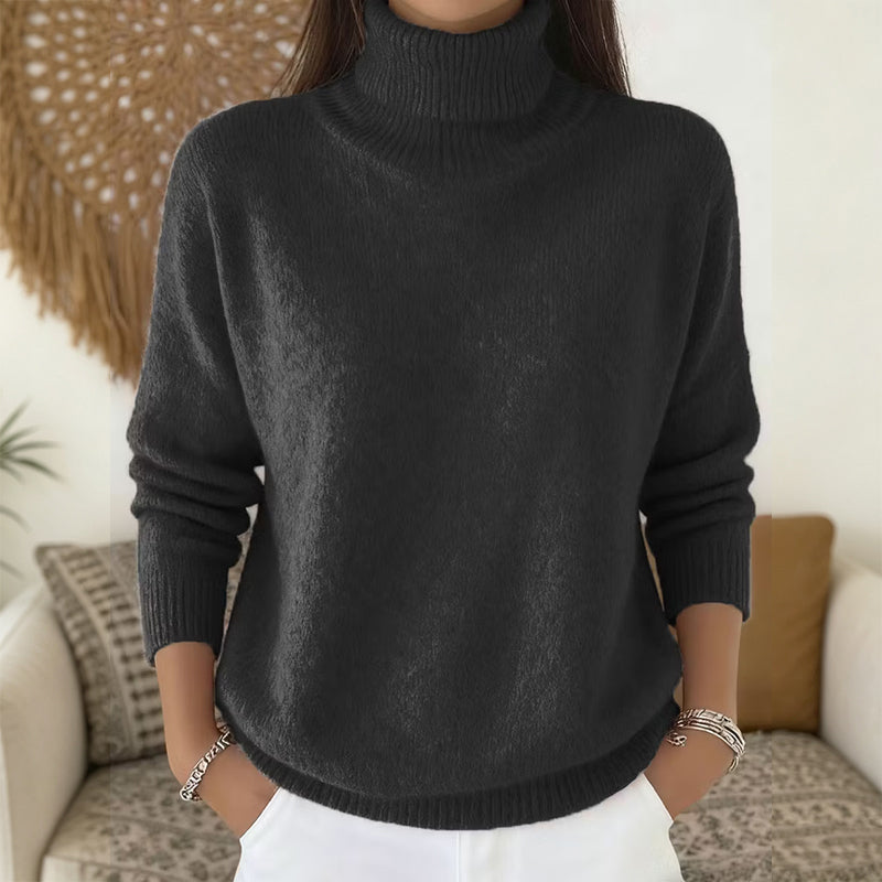 Women's Casual Soft Turtleneck Sweater