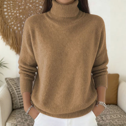 Women's Casual Soft Turtleneck Sweater