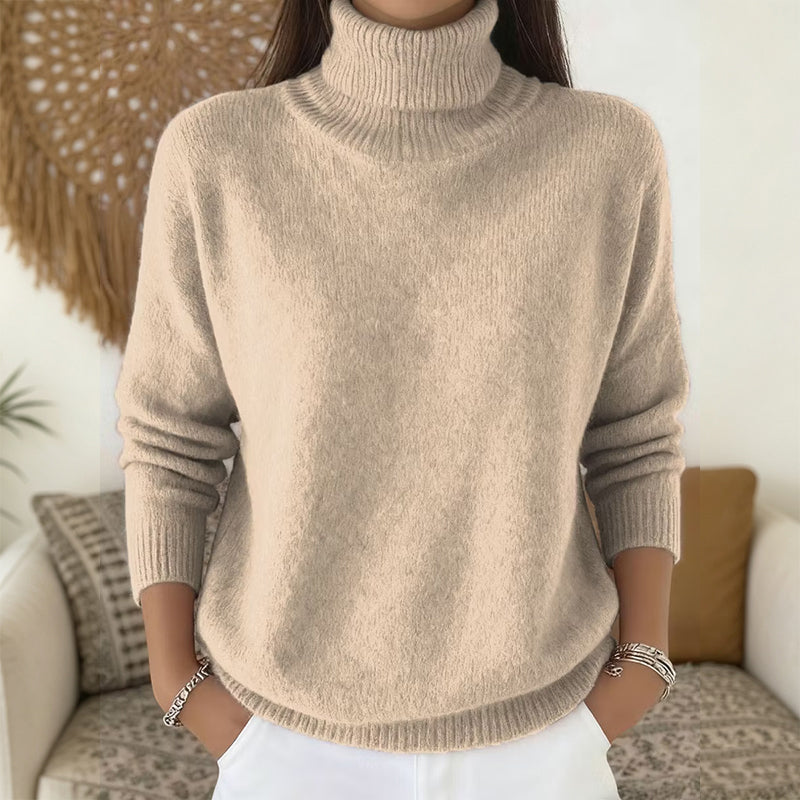Women's Casual Soft Turtleneck Sweater
