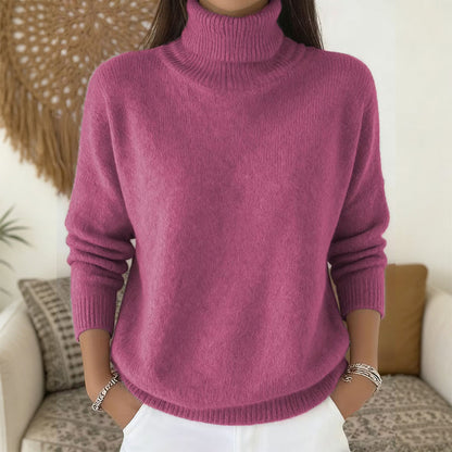 Women's Casual Soft Turtleneck Sweater