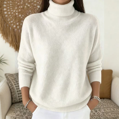 Women's Casual Soft Turtleneck Sweater