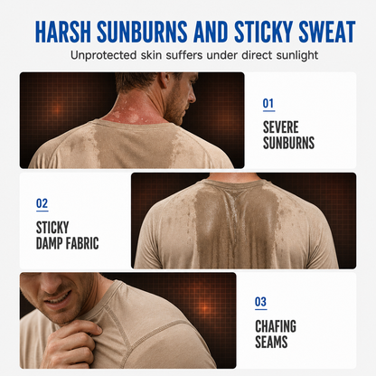 Men's Quick-Dry Crew Neck Long Sleeve Shirt