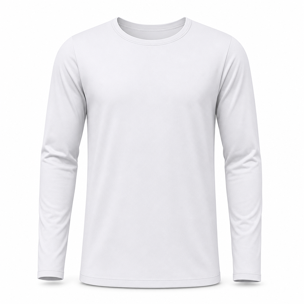 Men's Quick-Dry Crew Neck Long Sleeve Shirt
