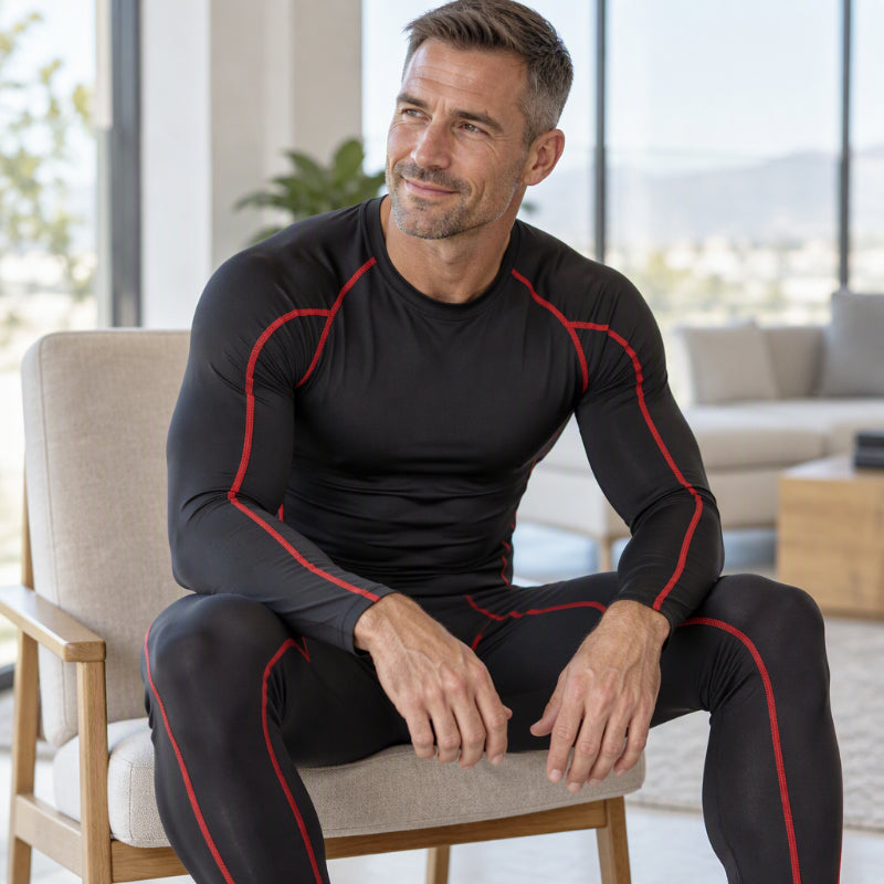 Men's Compression Workout Thermal Underwear Set