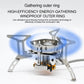 📢📢Camping Gas Burner – 5800W, Piezo Ignition, Windproof 🔥