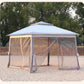 🚩Free Shipping🌞Multifunctional garden parasol with mosquito net, windproof, rainproof, and provides sun protection