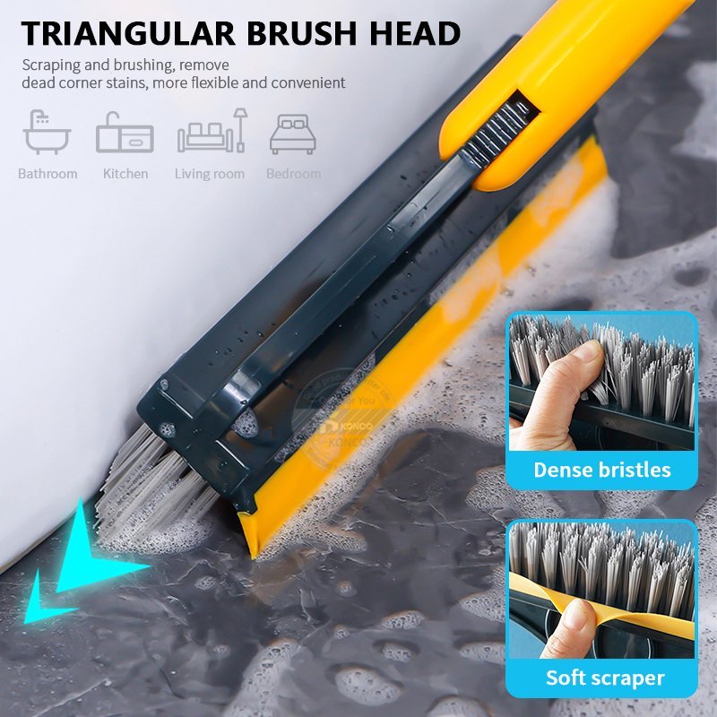 2 in 1 Floor Brush(Brush + scrape)🔥BUY 3 GET 1 FREE