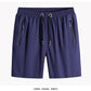 Men's Plus Size Ice Silk Stretch Shorts