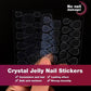 Mysterious Cat Eye Nail Patch with Jelly Gum (24PCS)