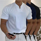 2022 Men Gentlemans Business Short Sleeve Fitness T-shirt