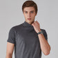 Men's High Neck Slim Fit T-shirt