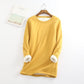 Women‘s NEW Casual Cotton Round Neck Solid Sweatshirt (S-5XL)