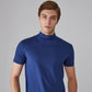 Men's High Neck Slim Fit T-shirt